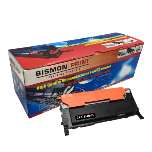 ตลับหมึกเทียบเท่า Toner Cartridge Compatible Samsung K406S Black, K406S Remanufactured